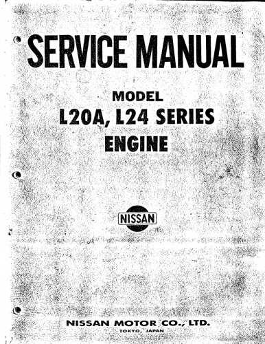 More information about "1970-71 240z Factory Service Manuals"