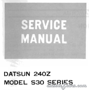 More information about "1973 240z Factory Service Manual"