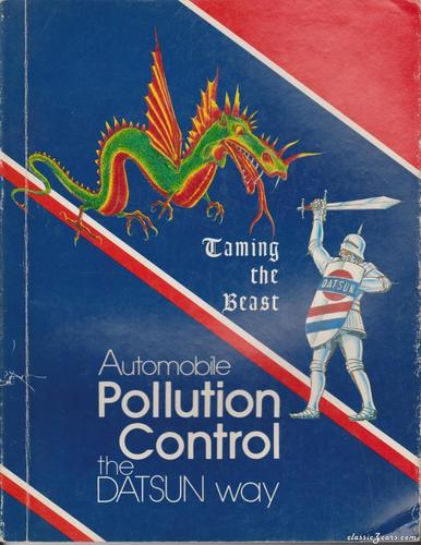 More information about "Automobile pollution control the Datsun way circa 1977"