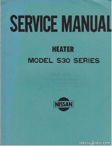 More information about "S30 Heater Service Manual dated 2-73"