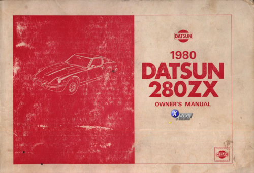 More information about "1980 280zx Owners Manual"