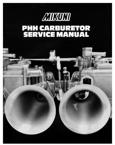 More information about "Mikuni Service Manual"
