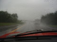 Driving in the rain