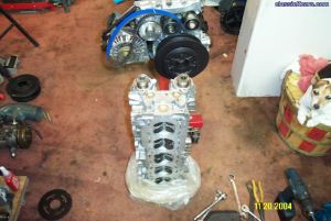 Fresh RB26 head rebuild