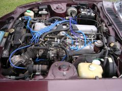 82 280ZX engine bay