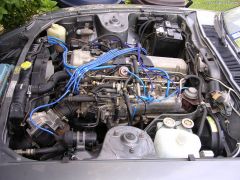 81 280ZX engine bay