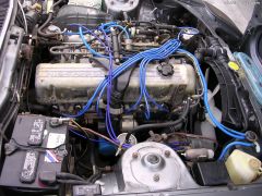 81 280ZX engine bay