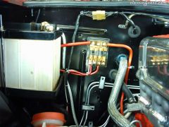 redone engine compartment