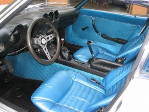 1971 240Z Blue Interior