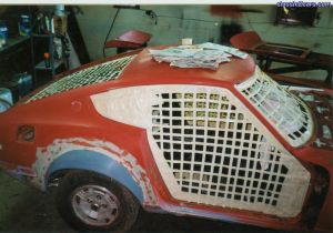 240Z prepped for paint