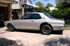 1972 Nissan Skyline GT-X KGC10. 2000 GT-R KPGC10 copy.