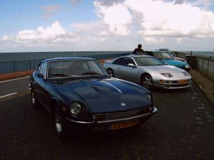 my 280 z coupe and my dad's 300zxtt