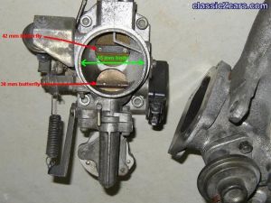 Throttle Body from NAPS intake