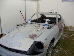 Z Car getting its Paint and Body Makeover