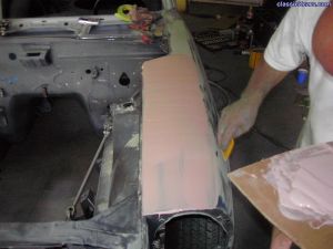 Z CAR Getting its Paint and Body Makeover