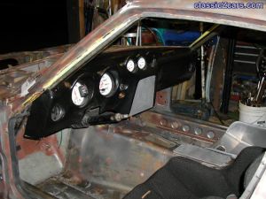 Fiberglass dash install