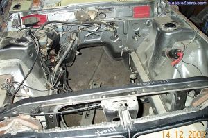 240K engine bay