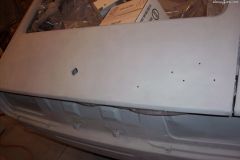 block sanding primer on hatch