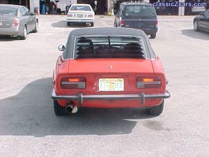 71 Z Rear View