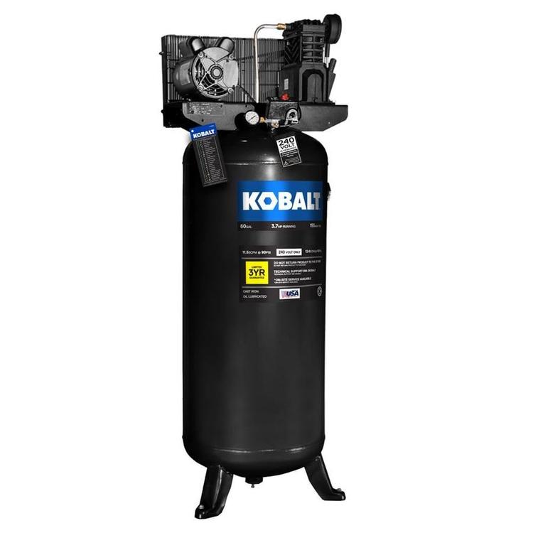 Kobalt 60-Gallon Electric Vertical Air Compressor