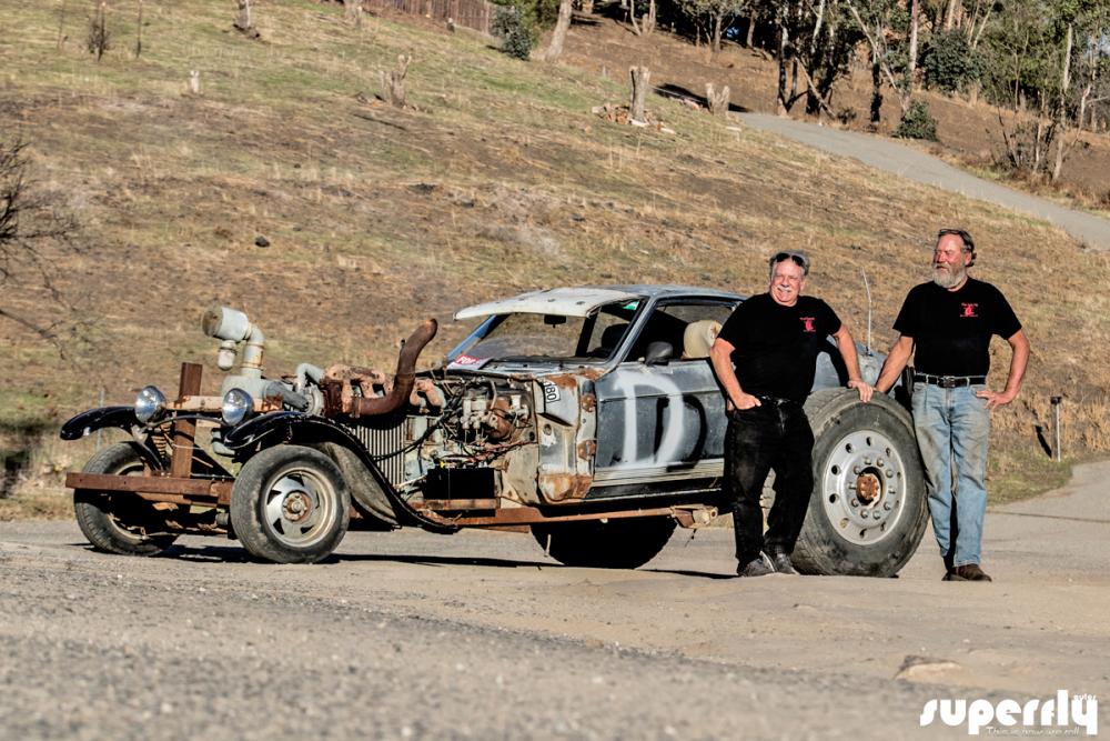 Farm Yard Rat Rod built Datsun 280z