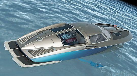 Corvette Boat Concept: Muscle on the Mediterranean | Speed boats, Boat, Boat  design