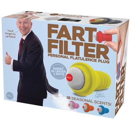 Fart Filter Empty Prank Gift Box Personal Flatulence Plug 12 Seasonal Scents