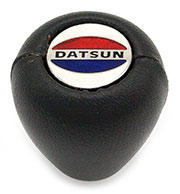 Old School Datsun Logo Wrapped Shift Knob, 70-83