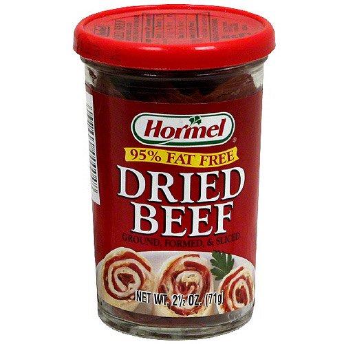 Hormel Ground Formed & Sliced Dried Beef, 2.5 oz (Pack of 12)