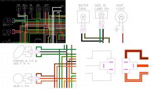 240Z Serie I Color Wiring Diagram - Page 2 - Electrical - The Classic