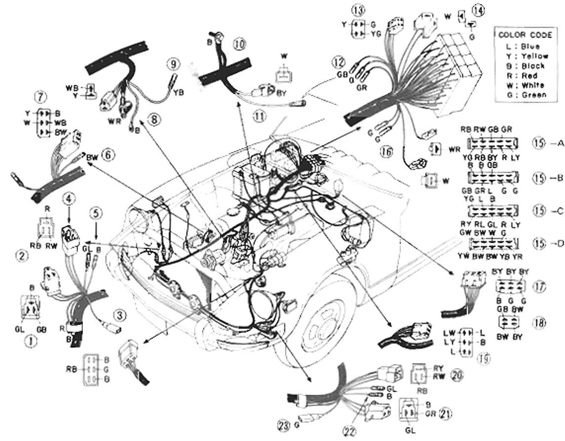 240z Wiring Harness