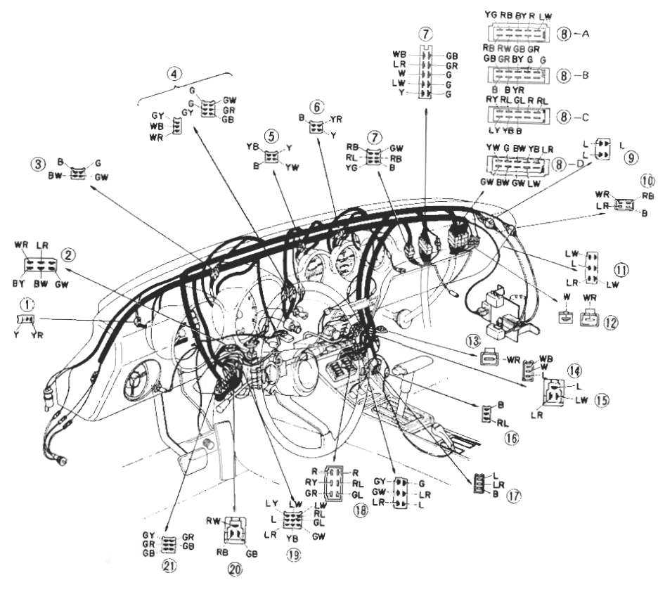 1973 240Z Wiring Harness Info - Electrical - The Classic Zcar Club