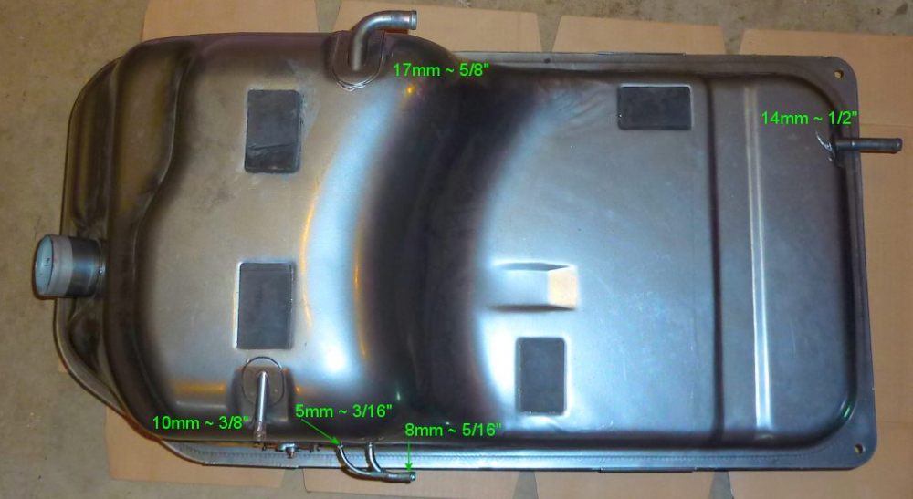 Image result for 240z fuel tank