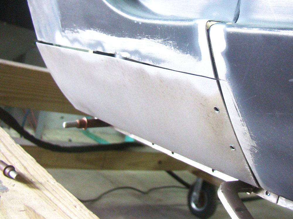 1971 Datsun 240Z - Rear Rocker Corner Repair (10).JPG