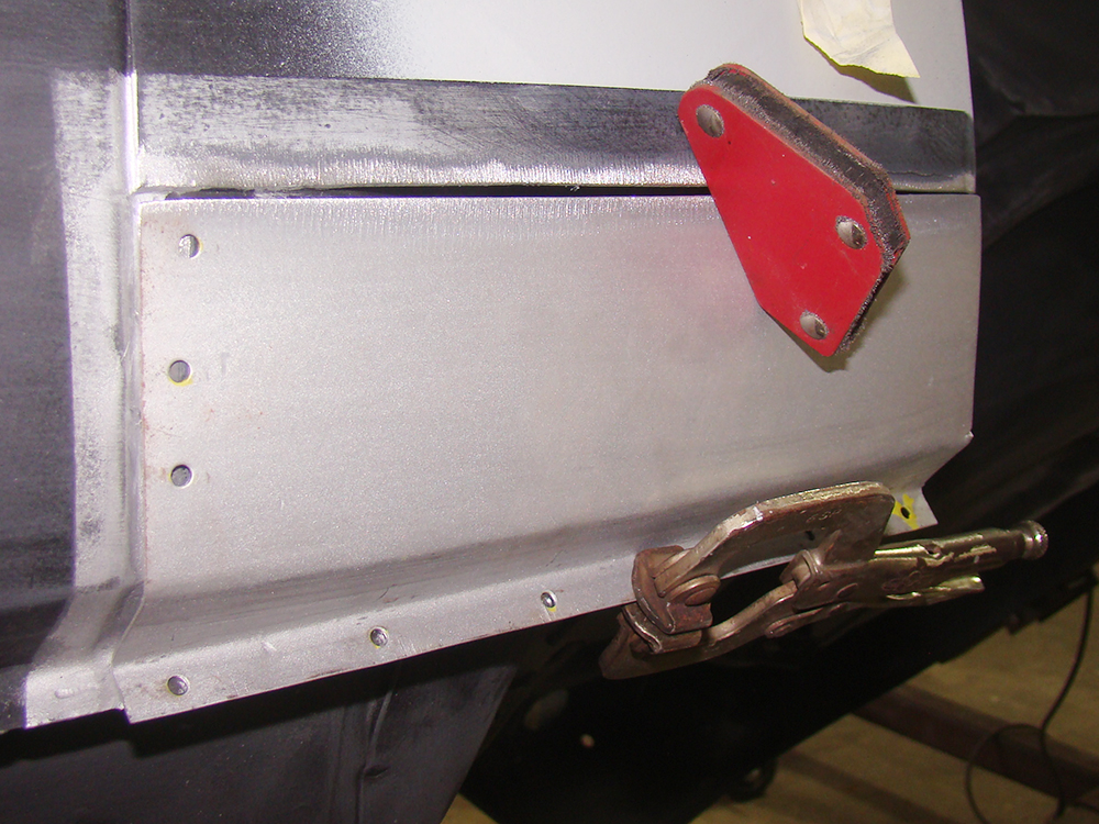 1971 Datsun 240Z - Rear Rocker Corner Repair (23).JPG