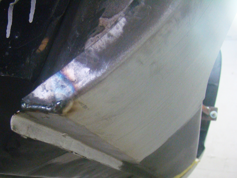 1971 Datsun 240Z - Rear Rocker Corner Repair (16).JPG