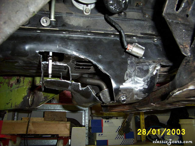 SUMP ON - WITH DIPSTICK AND OIL PICK-UP SHOWING