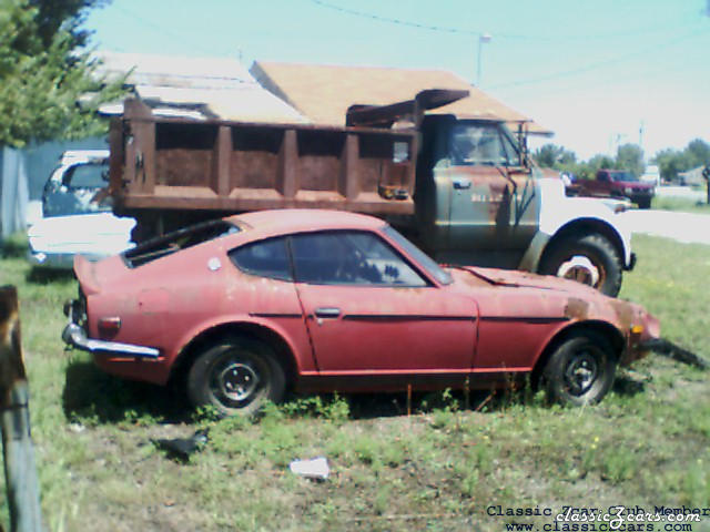 my 73 240Z parts car