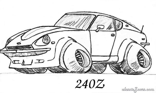 drawing 240Z