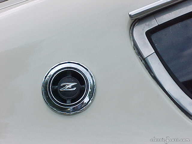 Original 240z Rear Pillar Badge