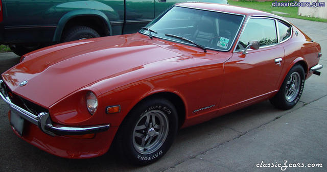 240z at dusk