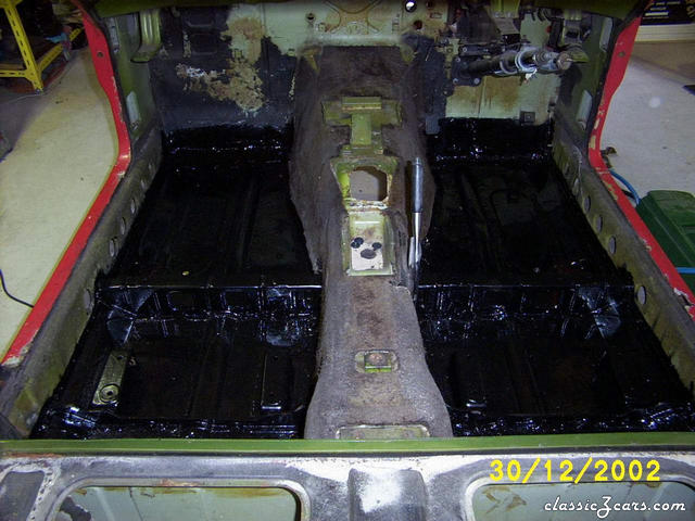 FLOOR PANS REPAIRED