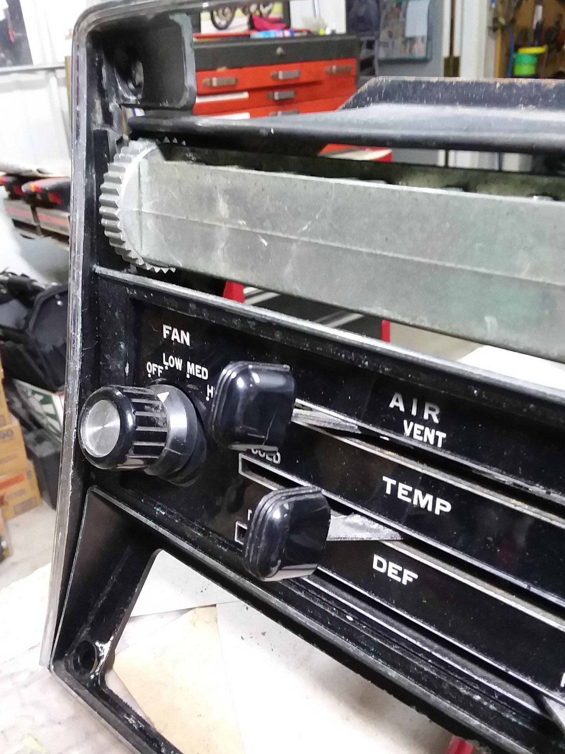 Heater Control Knob