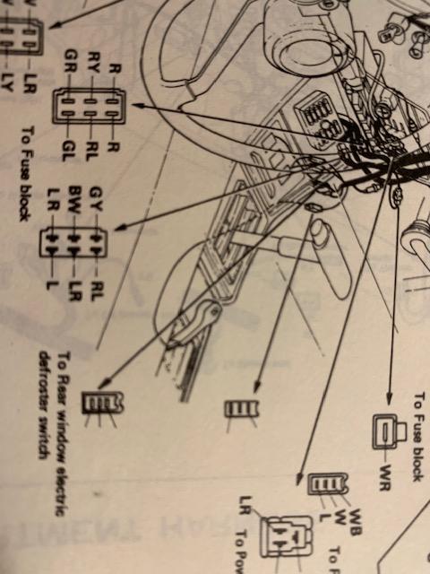 Rear window defroster wiring - Technical Articles - The Classic Zcar Club