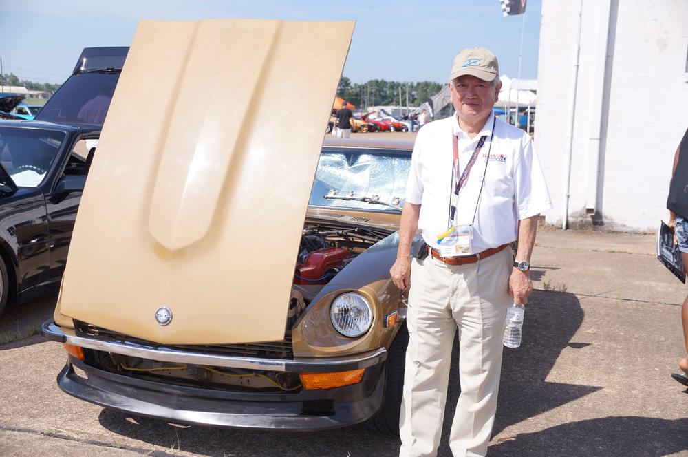 Matsuo-san with the 260Z.jpg