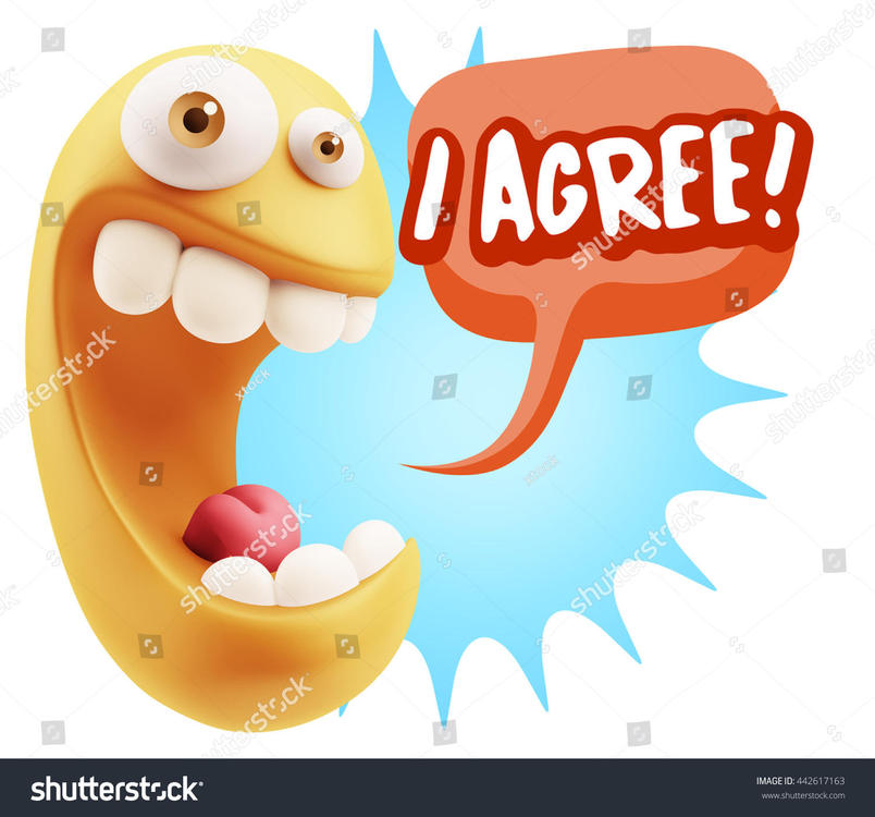 stock-photo--d-illustration-laughing-character-emoji-expression-saying-i-agree-with-colorful-speech-bubble-442617163.jpg