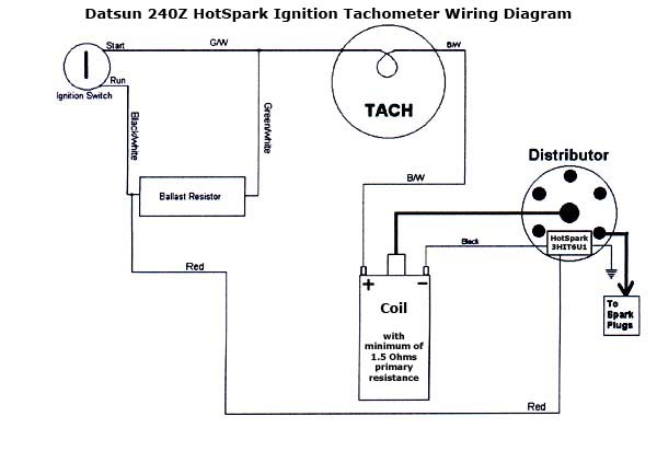 240Z Tach Wiring After 123Ignition Install Electrical The