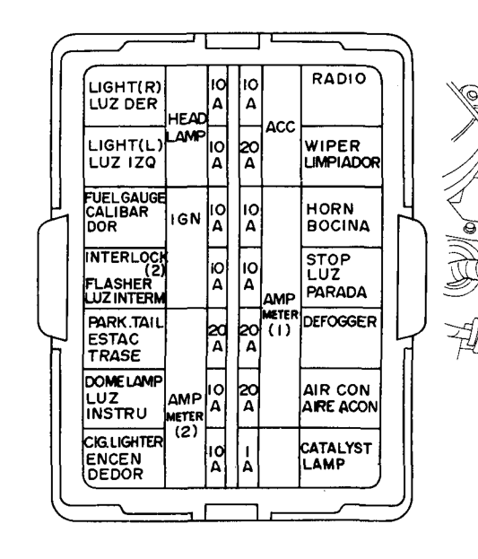 280z master fuse list? - Page 2 - Electrical - The Classic Zcar Club