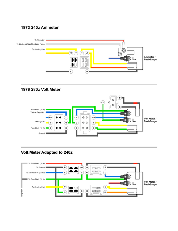 1973-240Z-Custom-Wiring_Detail_C-Ammeter_to_Volt_Meter.png