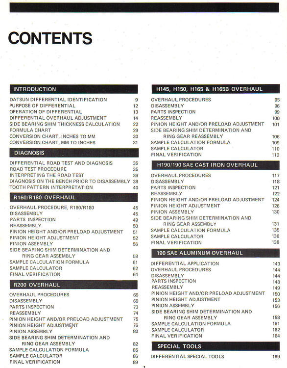 DIFFERNTIAL SERVICE GUIDE- contents.jpg